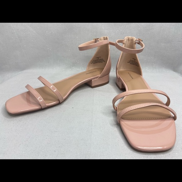 ❌SOLD❌14th And Union Jemma Strappy Sandal Nude Faux - Picture 13 of 14